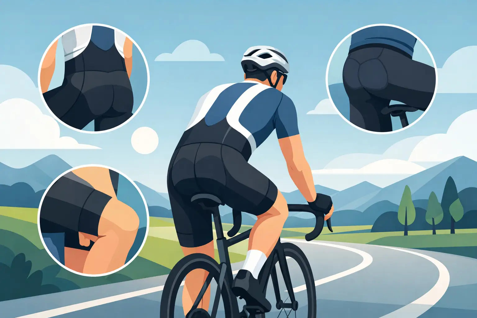 How Should Cycling Bib Shorts Fit on a Ride?