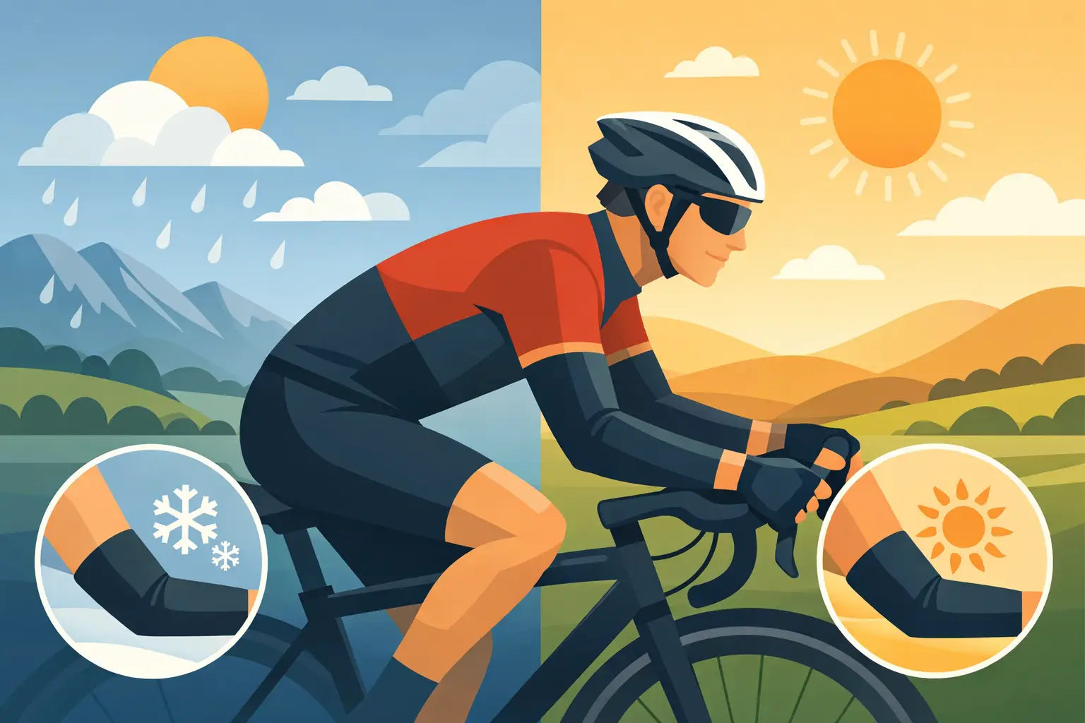 When to Wear Arm Warmers Cycling for Comfort
