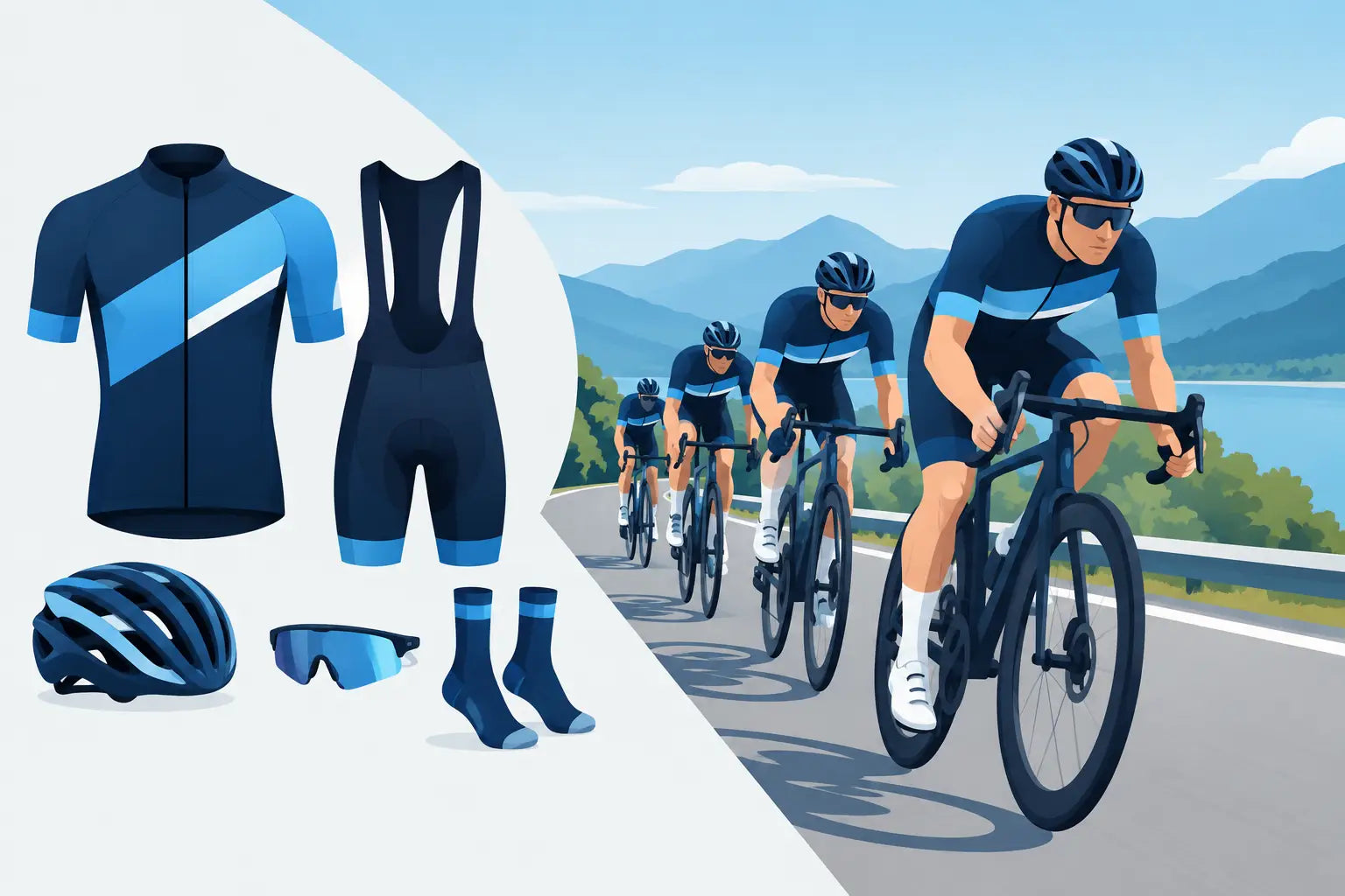 Custom Kit Guide for High-Performance Cycling Teams
