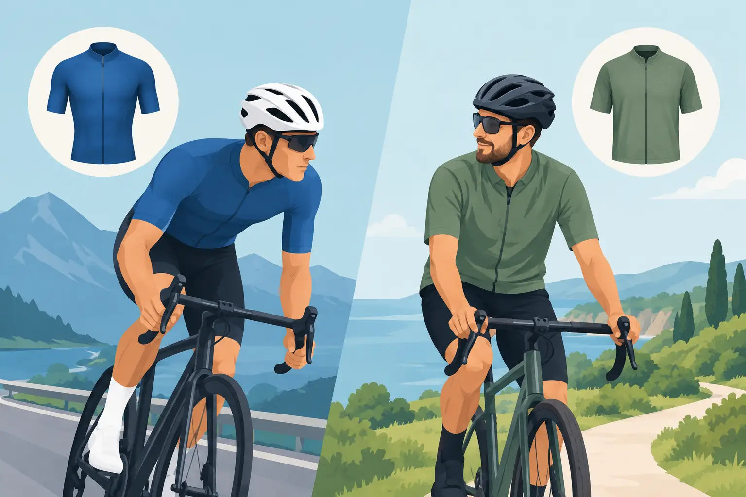 Race Fit Versus Relaxed Jerseys for Every Ride